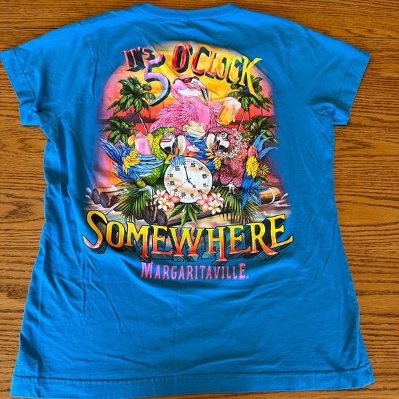 Margaritaville Nashville Women’s Blue T-Shirt - Picture 2 of 4